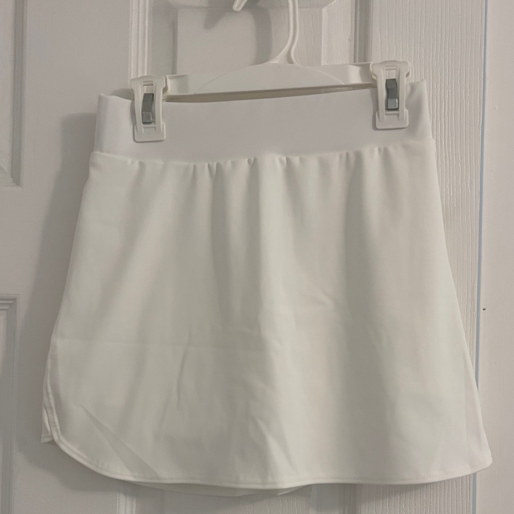 White skirt